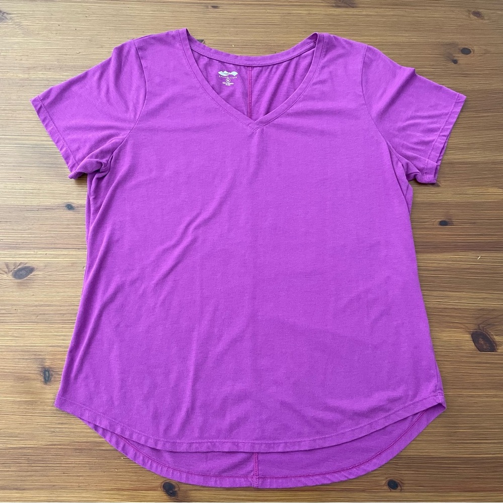 Cascade Sport Purple Workout Athletic Top - XL